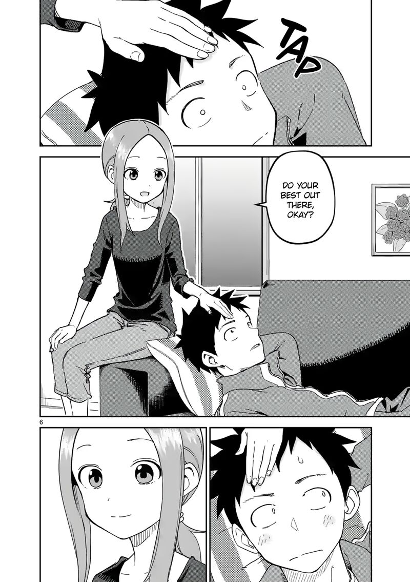 Karakai Jouzu No Moto Takagi San Chapter 254 Page 6