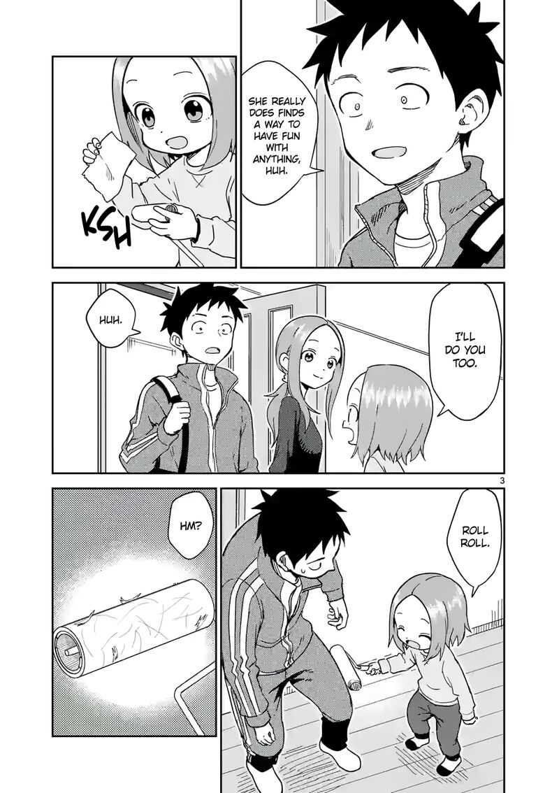 Karakai Jouzu No Moto Takagi San Chapter 256 Page 3