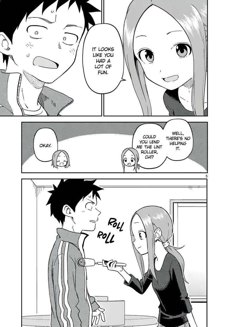 Karakai Jouzu No Moto Takagi San Chapter 256 Page 5