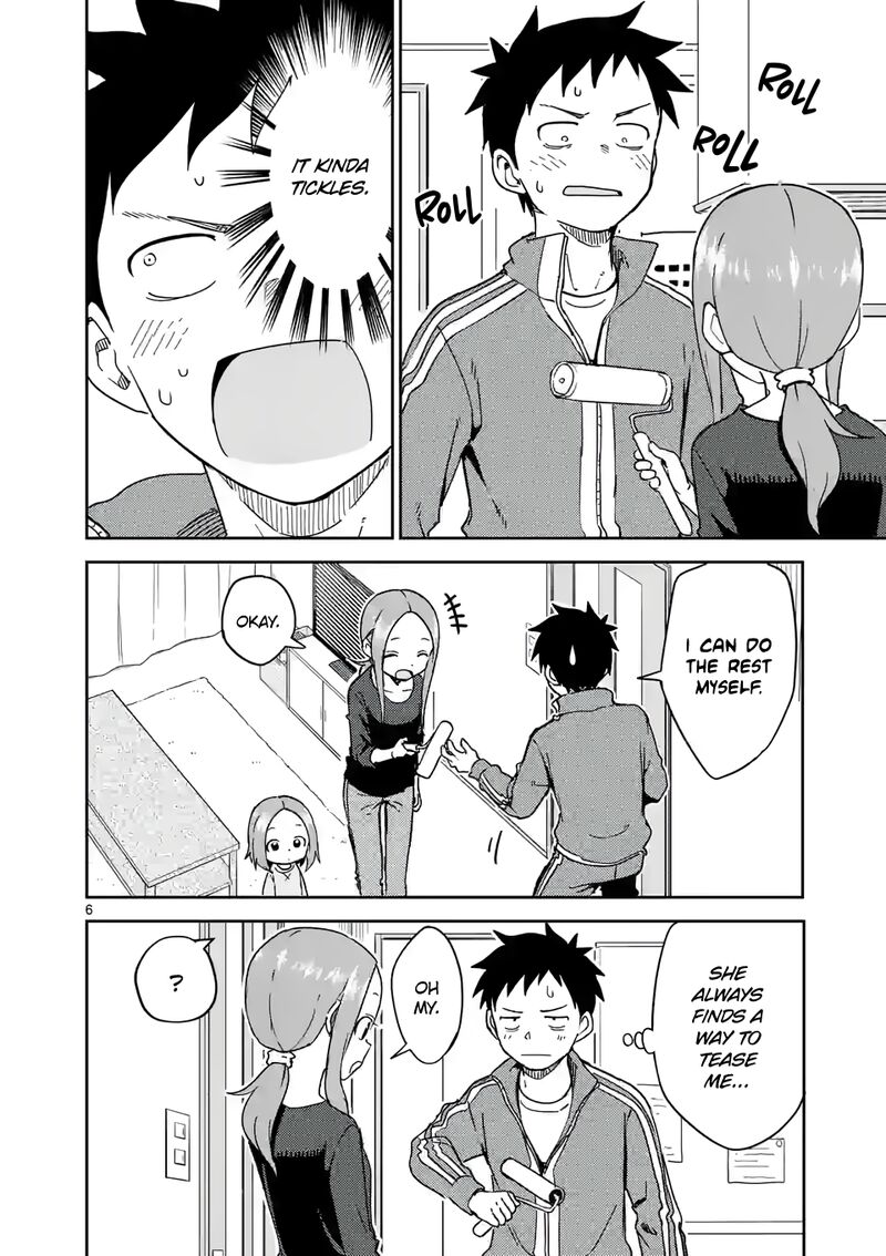 Karakai Jouzu No Moto Takagi San Chapter 256 Page 6