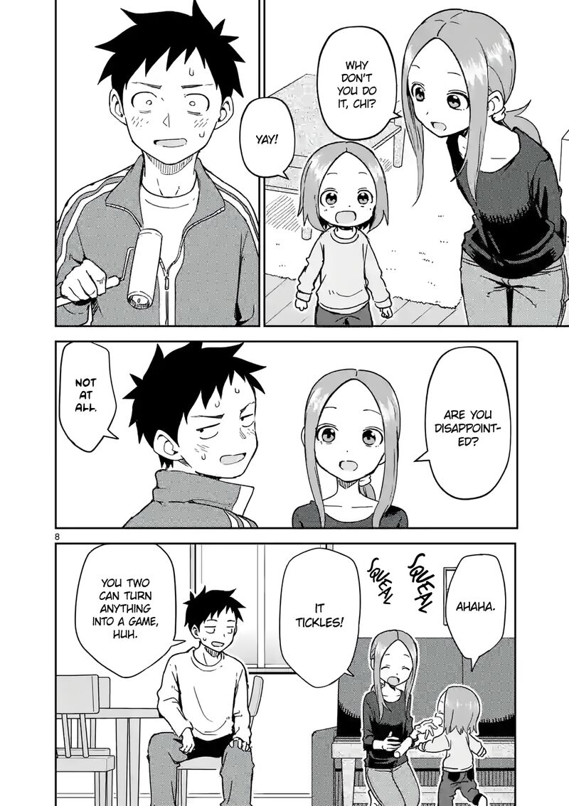 Karakai Jouzu No Moto Takagi San Chapter 256 Page 8