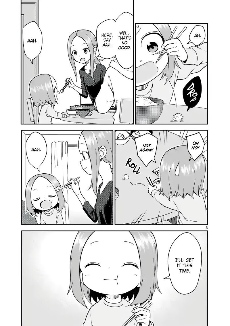 Karakai Jouzu No Moto Takagi San Chapter 258 Page 3