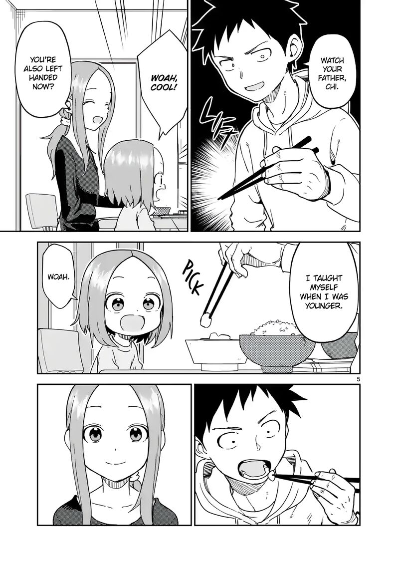 Karakai Jouzu No Moto Takagi San Chapter 258 Page 5