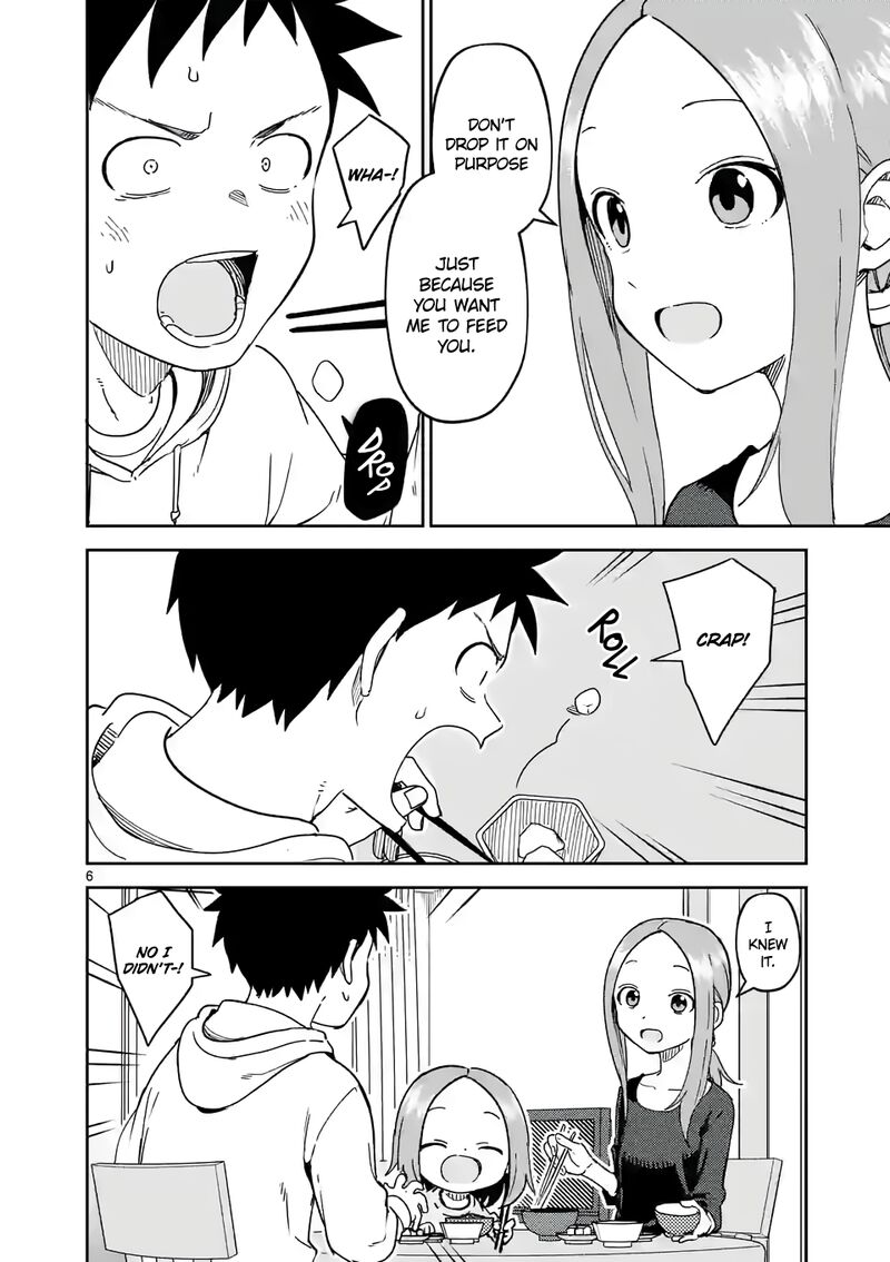 Karakai Jouzu No Moto Takagi San Chapter 258 Page 6