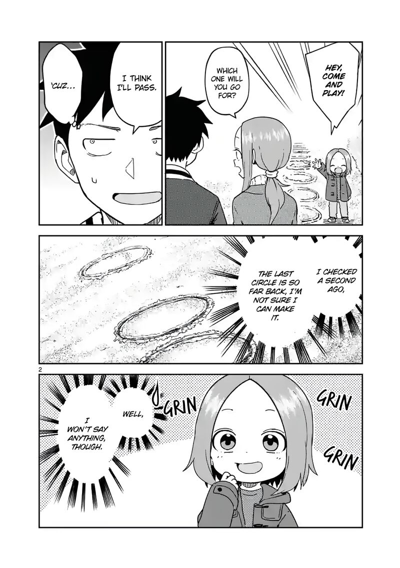 Karakai Jouzu No Moto Takagi San Chapter 259 Page 2