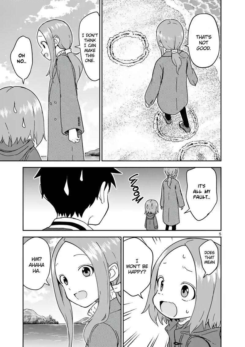 Karakai Jouzu No Moto Takagi San Chapter 259 Page 5