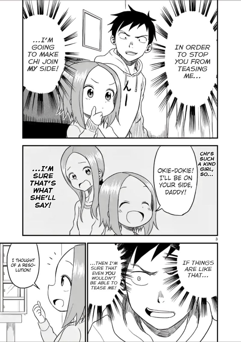 Karakai Jouzu No Moto Takagi San Chapter 26 Page 3