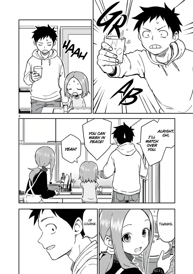 Karakai Jouzu No Moto Takagi San Chapter 260 Page 2