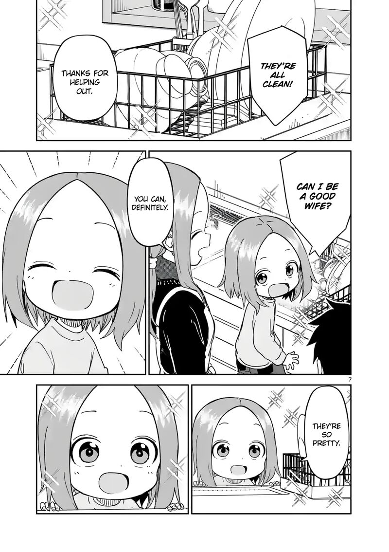 Karakai Jouzu No Moto Takagi San Chapter 260 Page 7