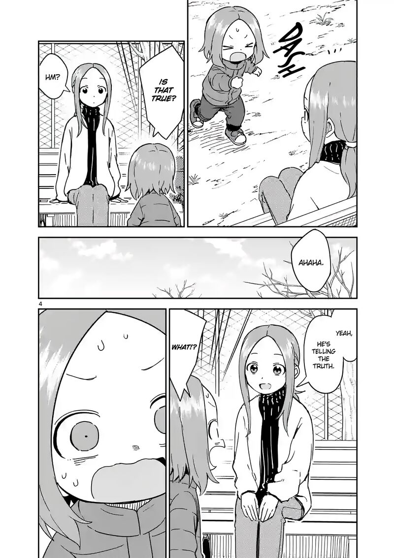 Karakai Jouzu No Moto Takagi San Chapter 261 Page 4