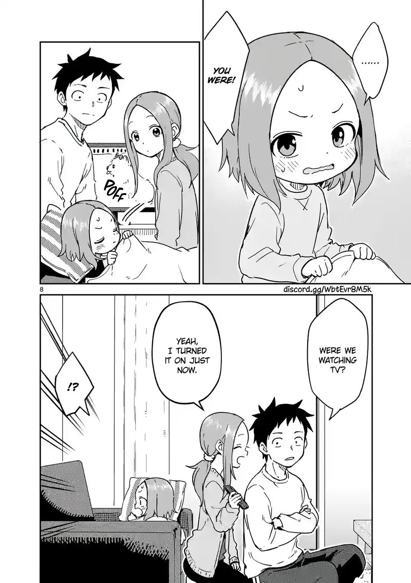 Karakai Jouzu No Moto Takagi San Chapter 262 Page 8