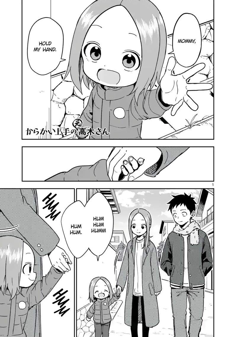 Karakai Jouzu No Moto Takagi San Chapter 263 Page 1