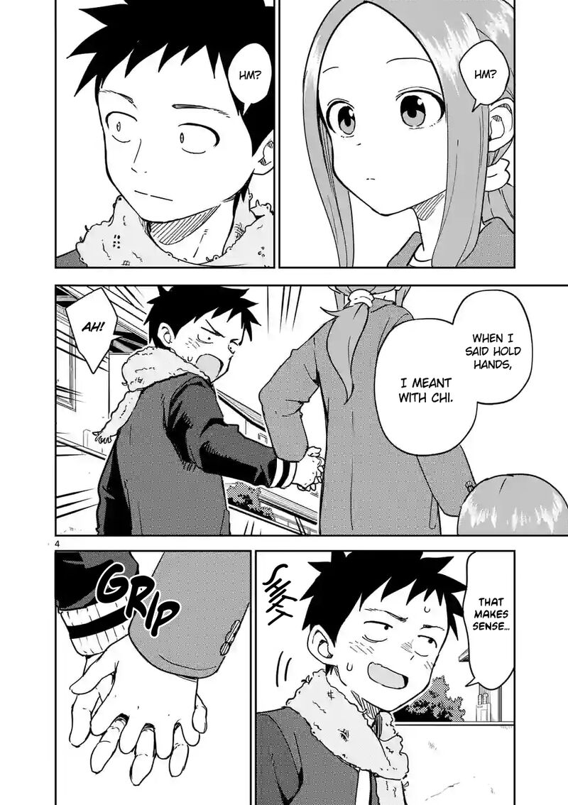 Karakai Jouzu No Moto Takagi San Chapter 263 Page 4