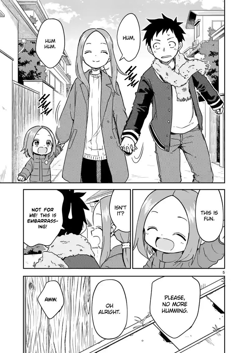 Karakai Jouzu No Moto Takagi San Chapter 263 Page 5