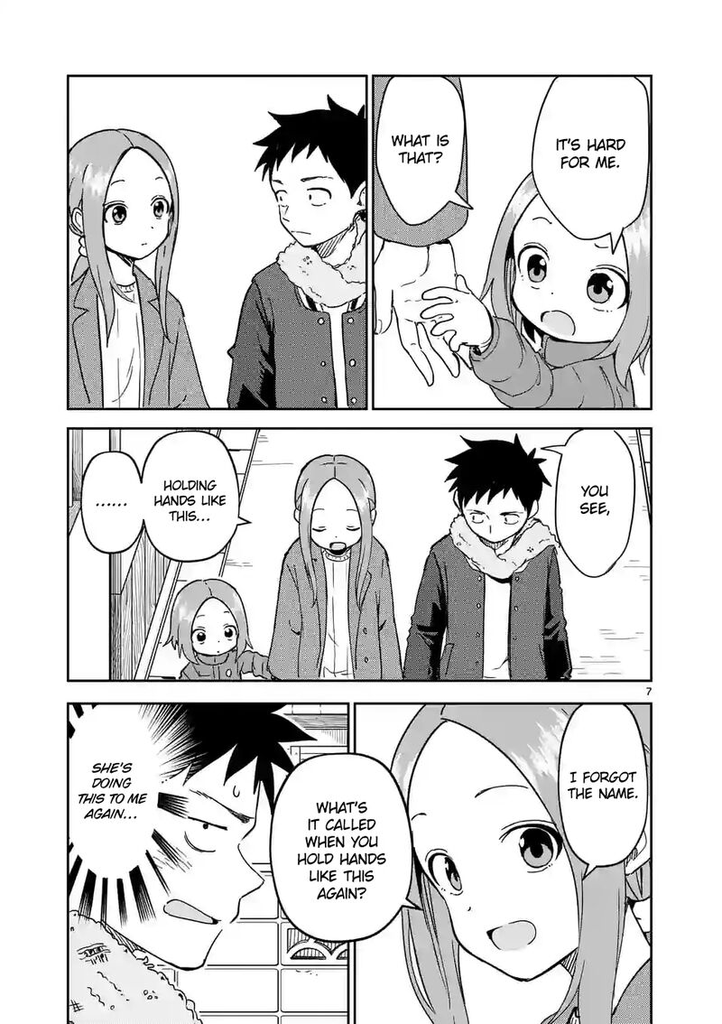 Karakai Jouzu No Moto Takagi San Chapter 263 Page 7