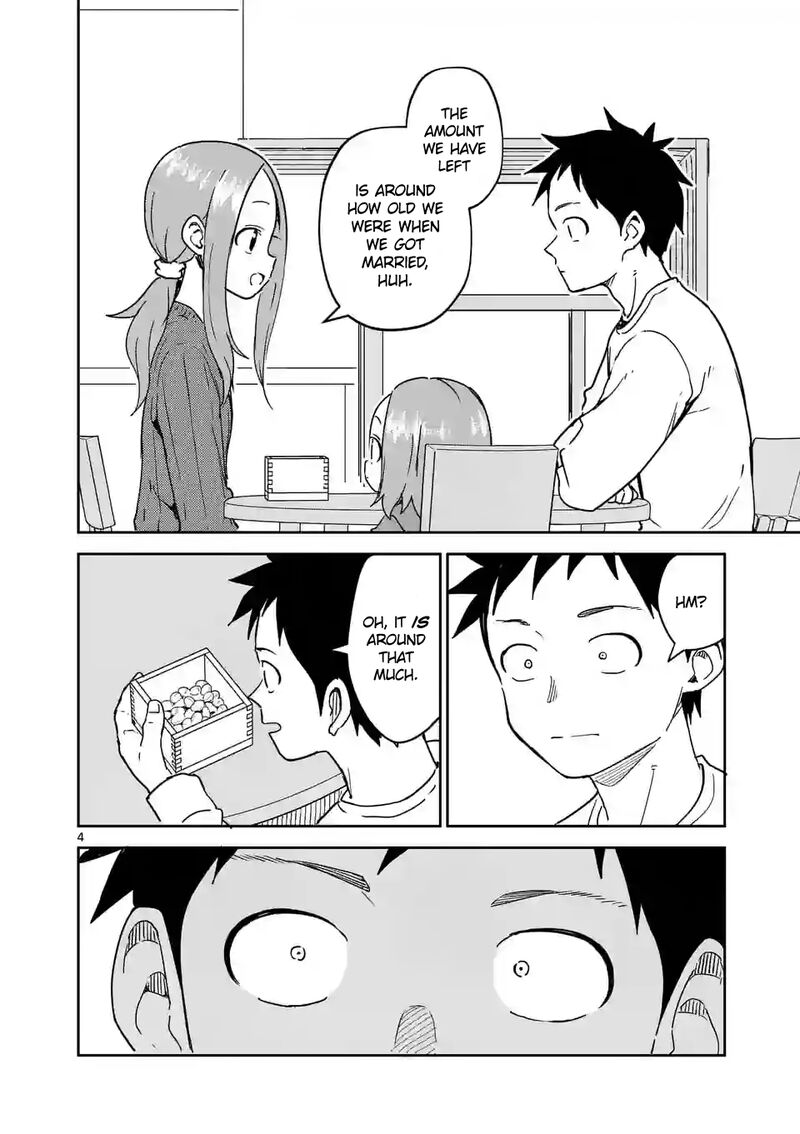 Karakai Jouzu No Moto Takagi San Chapter 264 Page 4