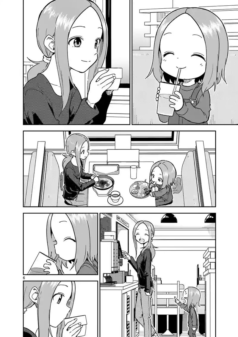 Karakai Jouzu No Moto Takagi San Chapter 266 Page 6