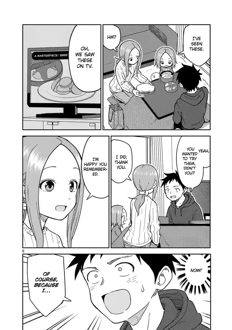 Karakai Jouzu No Moto Takagi San Chapter 267 Page 6