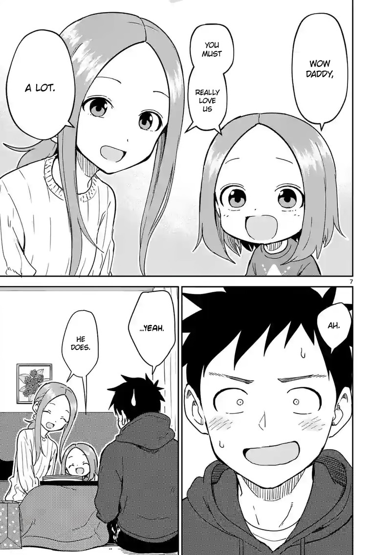 Karakai Jouzu No Moto Takagi San Chapter 267 Page 7