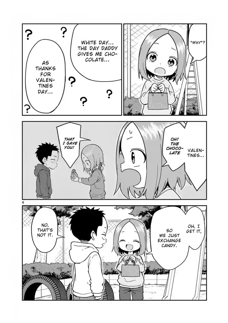 Karakai Jouzu No Moto Takagi San Chapter 268 Page 4