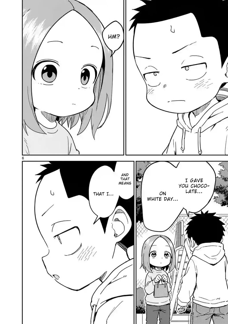 Karakai Jouzu No Moto Takagi San Chapter 268 Page 6