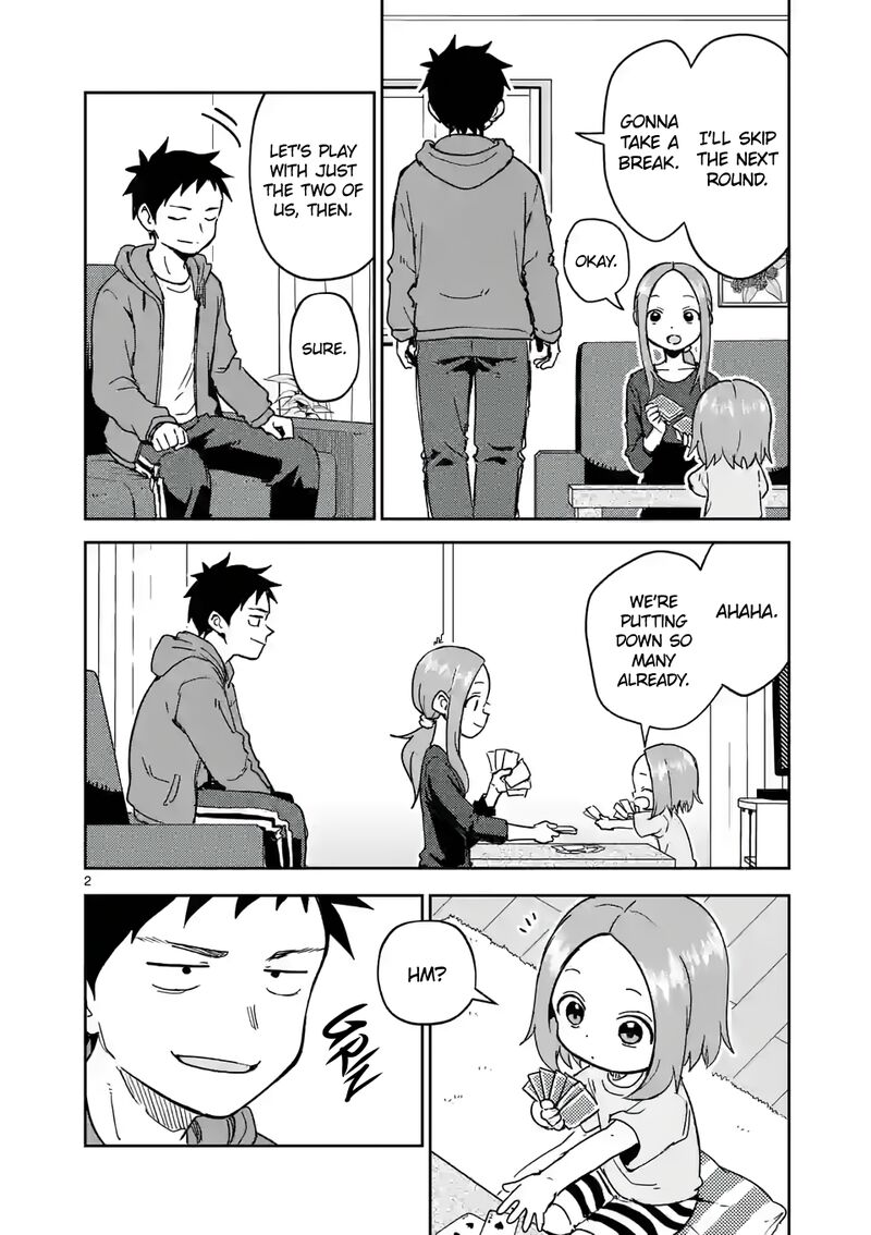 Karakai Jouzu No Moto Takagi San Chapter 269 Page 2