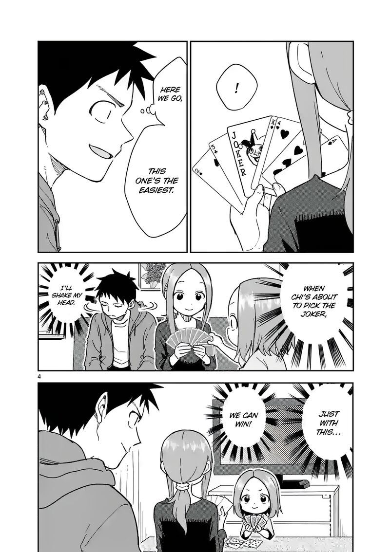 Karakai Jouzu No Moto Takagi San Chapter 269 Page 4