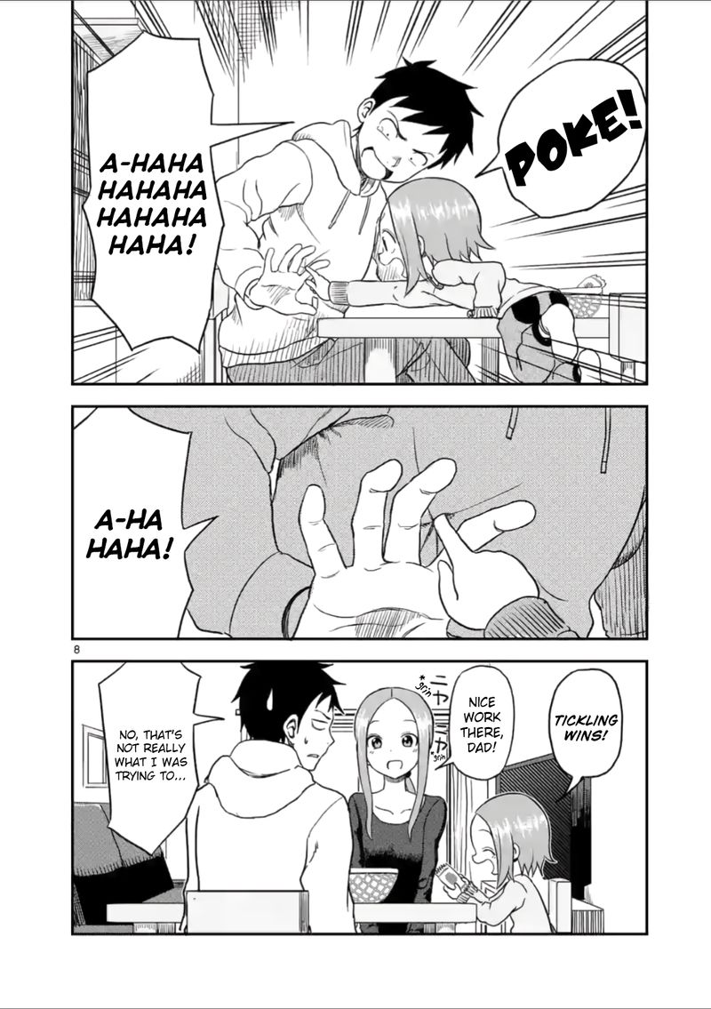 Karakai Jouzu No Moto Takagi San Chapter 27 Page 8