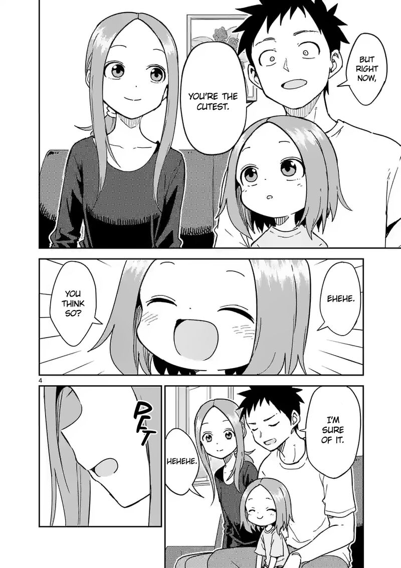 Karakai Jouzu No Moto Takagi San Chapter 276 Page 4