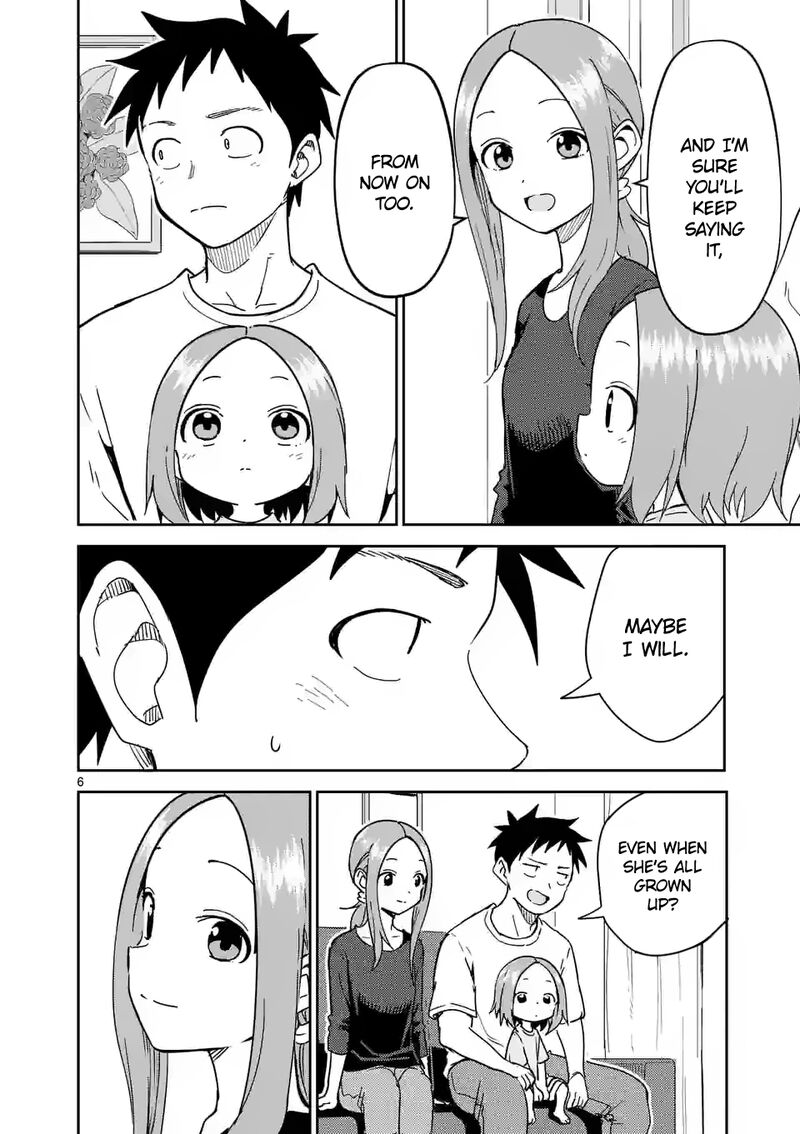 Karakai Jouzu No Moto Takagi San Chapter 276 Page 6