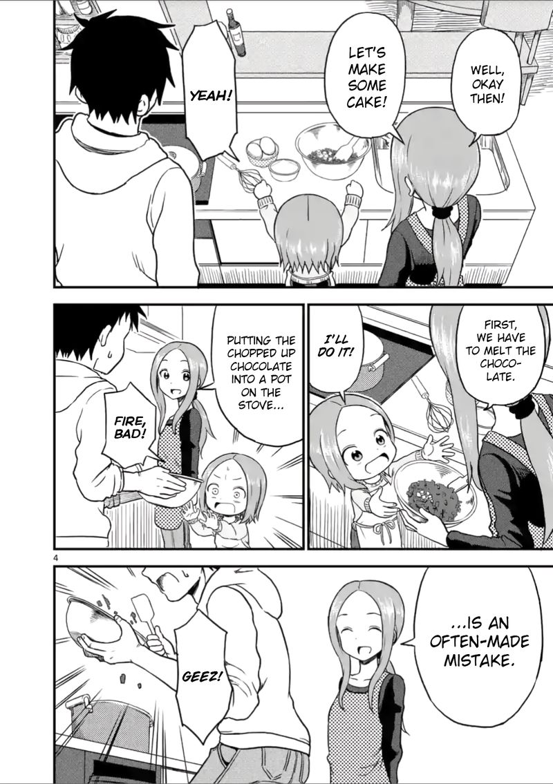 Karakai Jouzu No Moto Takagi San Chapter 29 Page 4