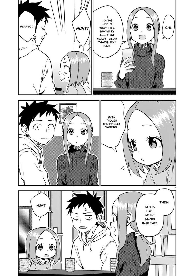 Karakai Jouzu No Moto Takagi San Chapter 303 Page 7