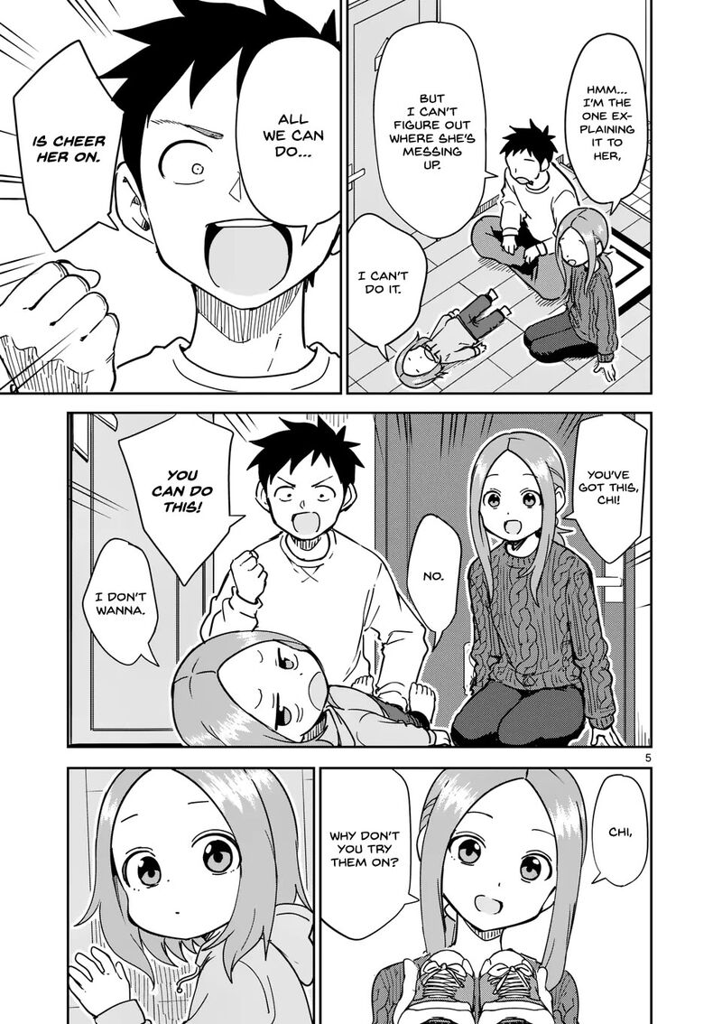 Karakai Jouzu No Moto Takagi San Chapter 304 Page 5