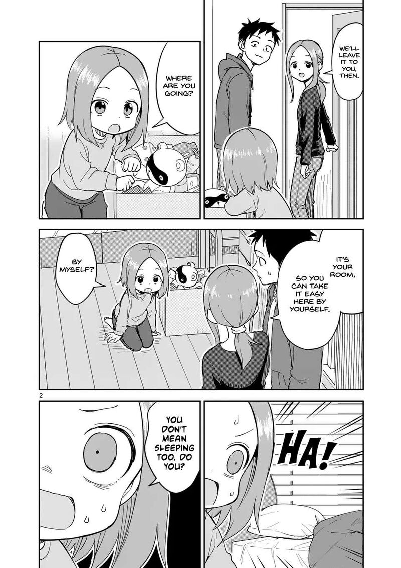 Karakai Jouzu No Moto Takagi San Chapter 308 Page 2