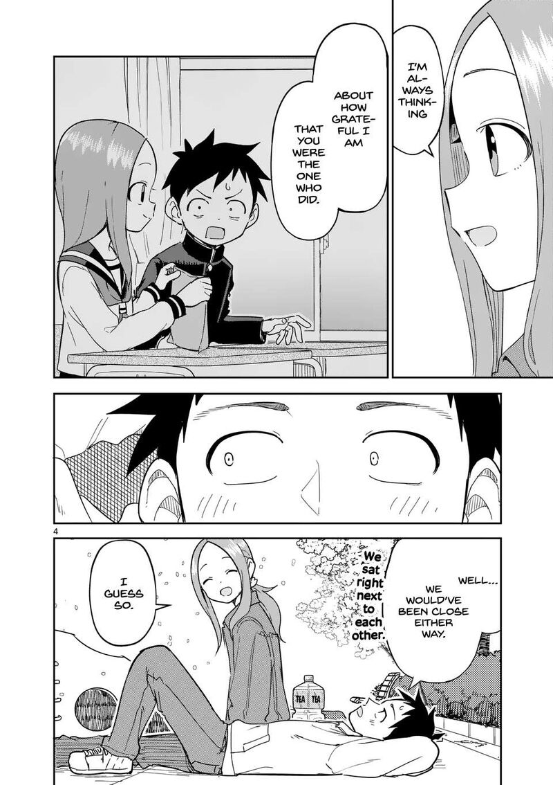 Karakai Jouzu No Moto Takagi San Chapter 309 Page 4