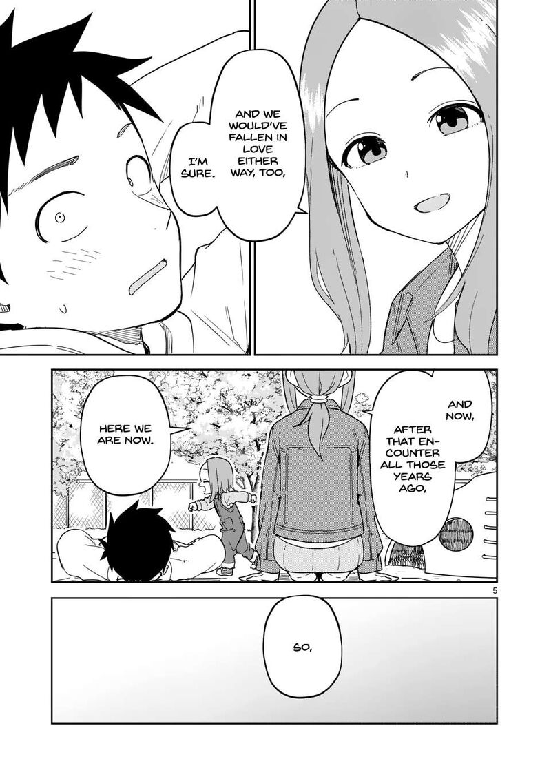 Karakai Jouzu No Moto Takagi San Chapter 309 Page 5