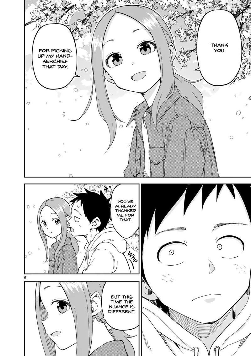 Karakai Jouzu No Moto Takagi San Chapter 309 Page 6