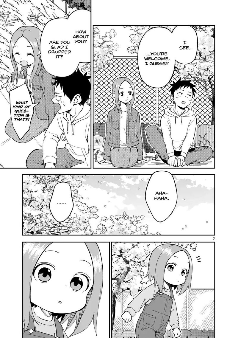 Karakai Jouzu No Moto Takagi San Chapter 309 Page 7