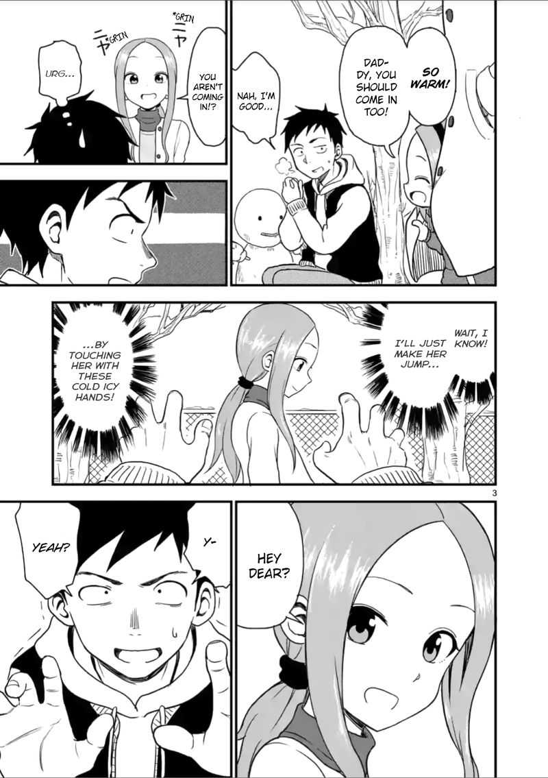 Karakai Jouzu No Moto Takagi San Chapter 31 Page 3