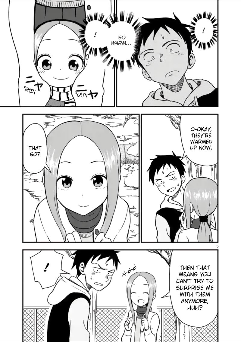 Karakai Jouzu No Moto Takagi San Chapter 31 Page 5