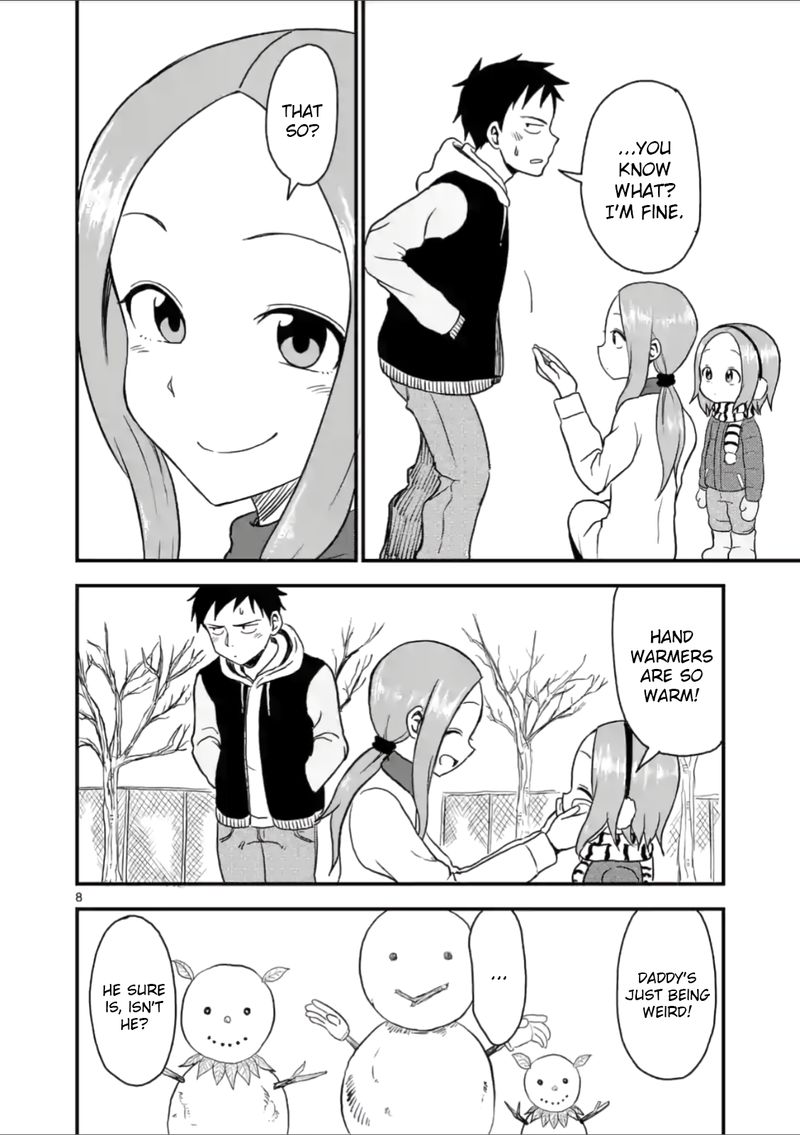 Karakai Jouzu No Moto Takagi San Chapter 31 Page 8