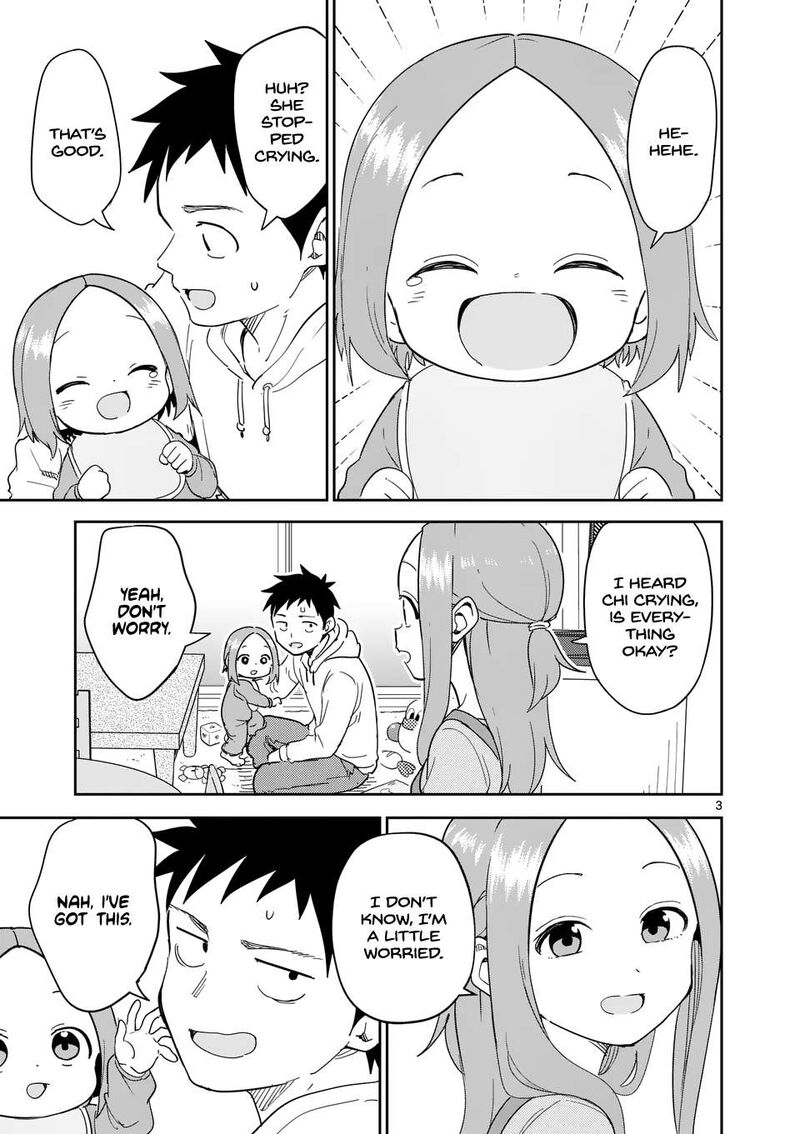 Karakai Jouzu No Moto Takagi San Chapter 310 Page 3