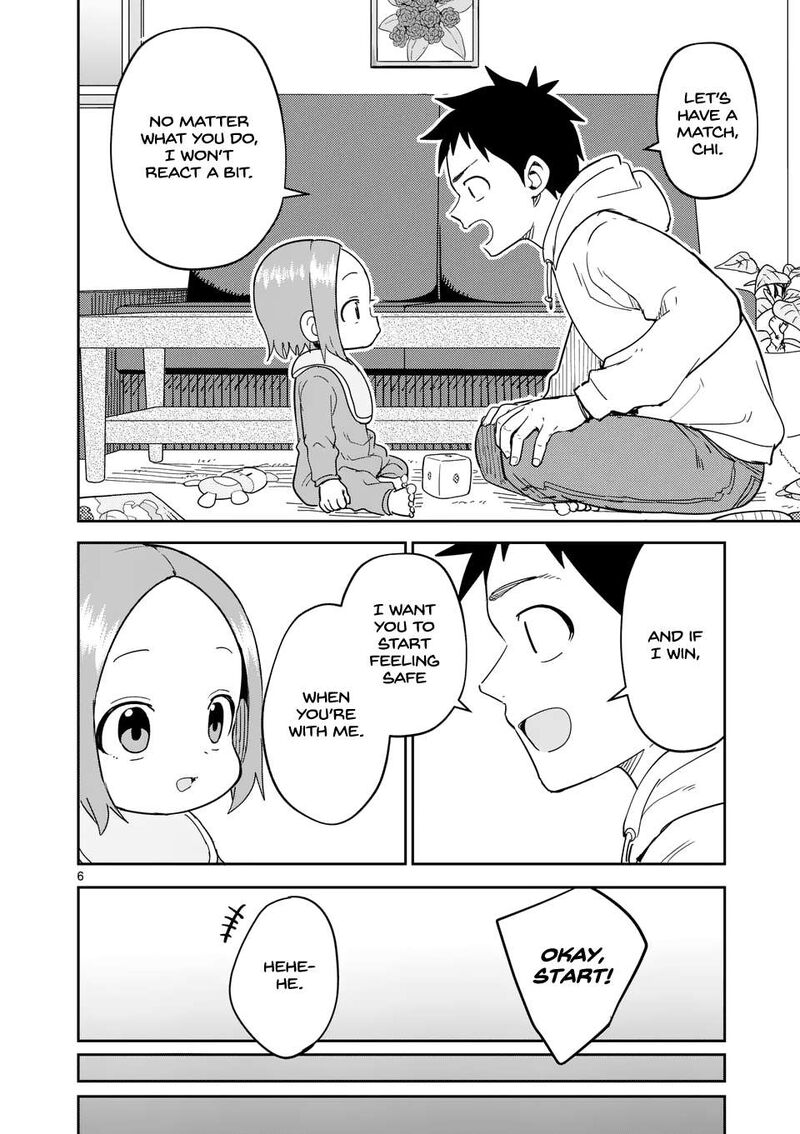 Karakai Jouzu No Moto Takagi San Chapter 310 Page 6