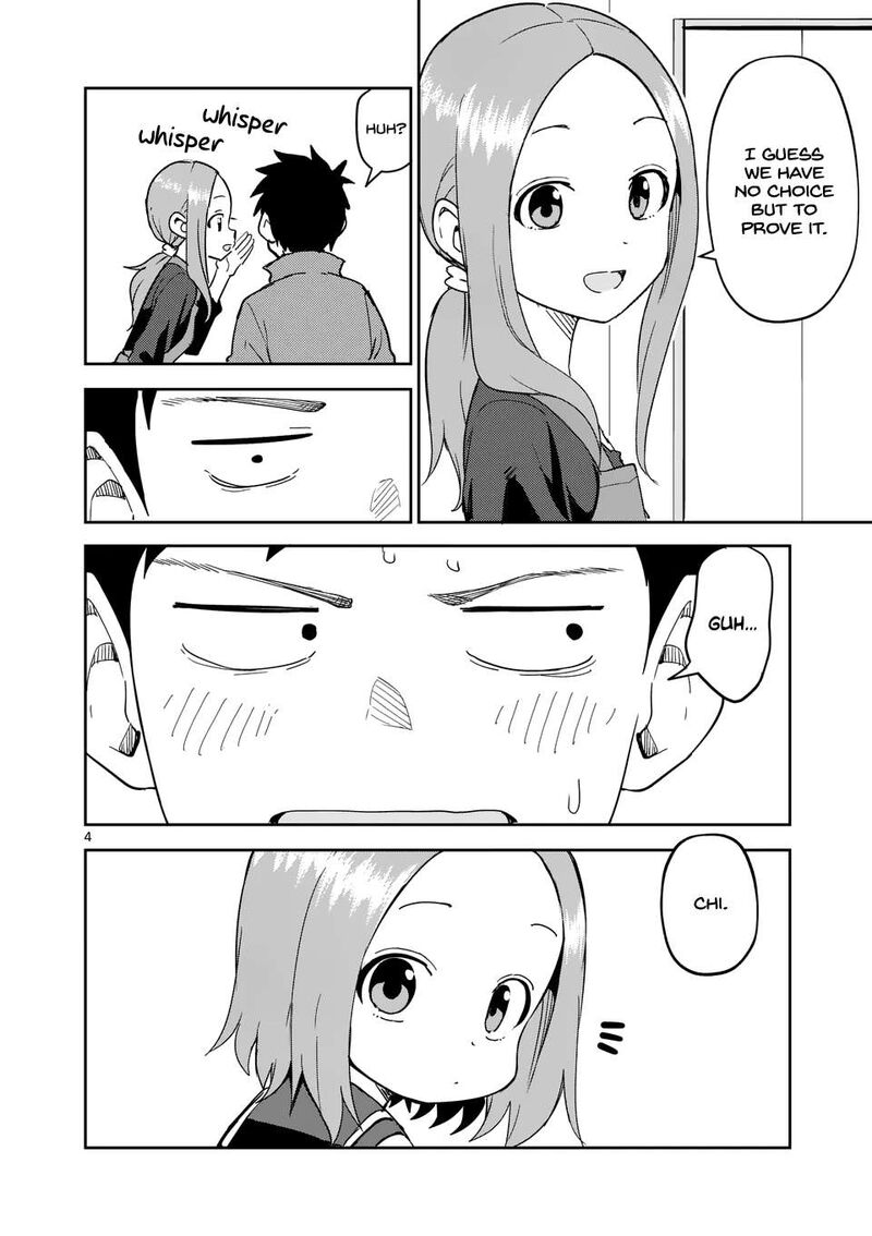 Karakai Jouzu No Moto Takagi San Chapter 311 Page 4