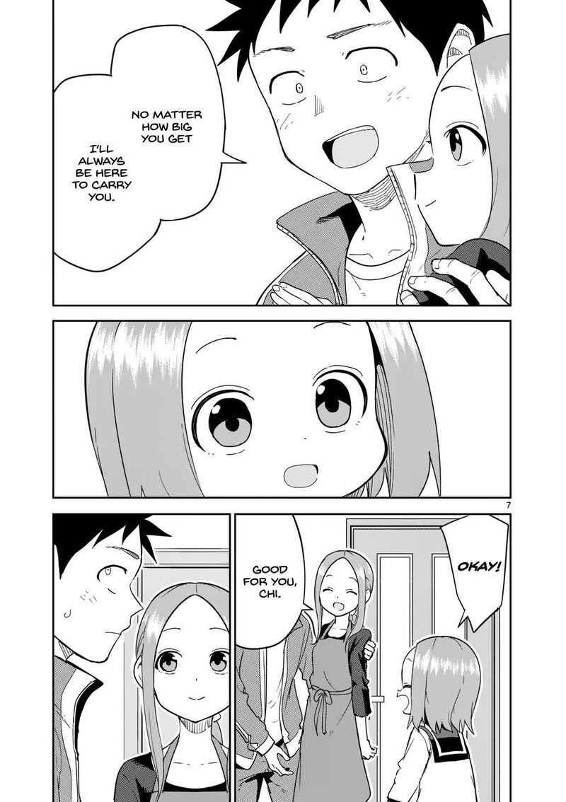 Karakai Jouzu No Moto Takagi San Chapter 311 Page 7