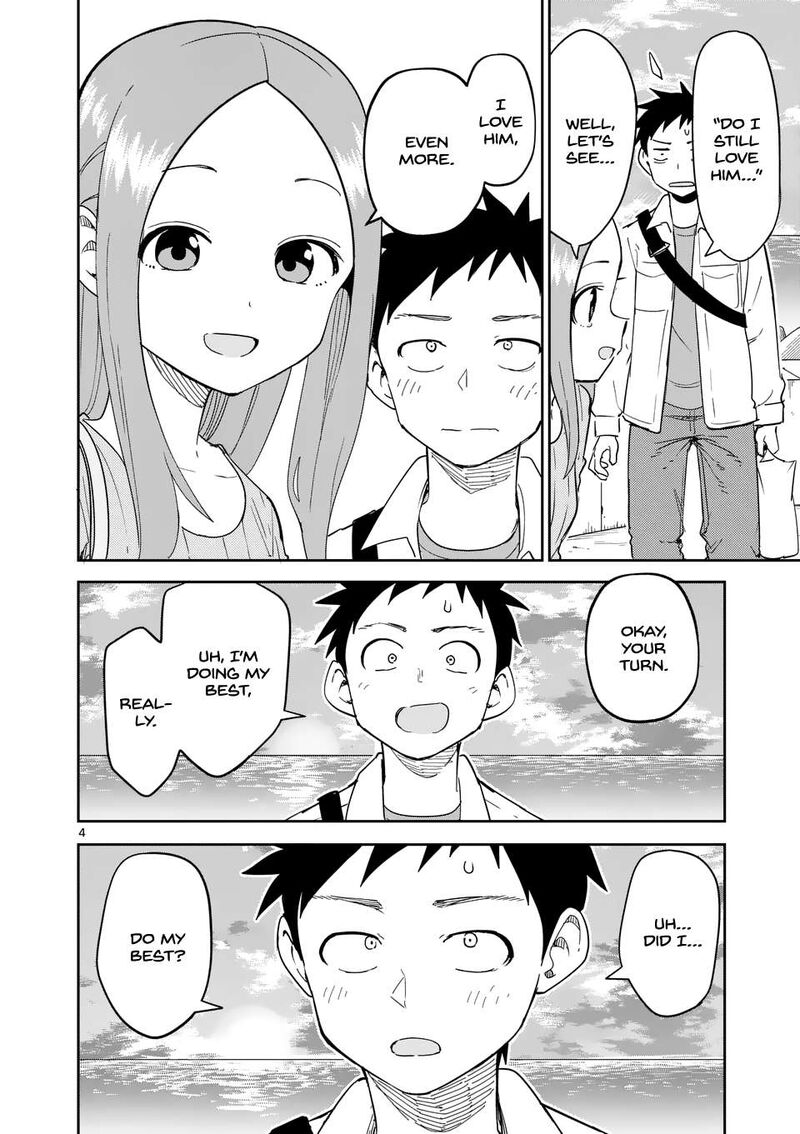 Karakai Jouzu No Moto Takagi San Chapter 312 Page 4