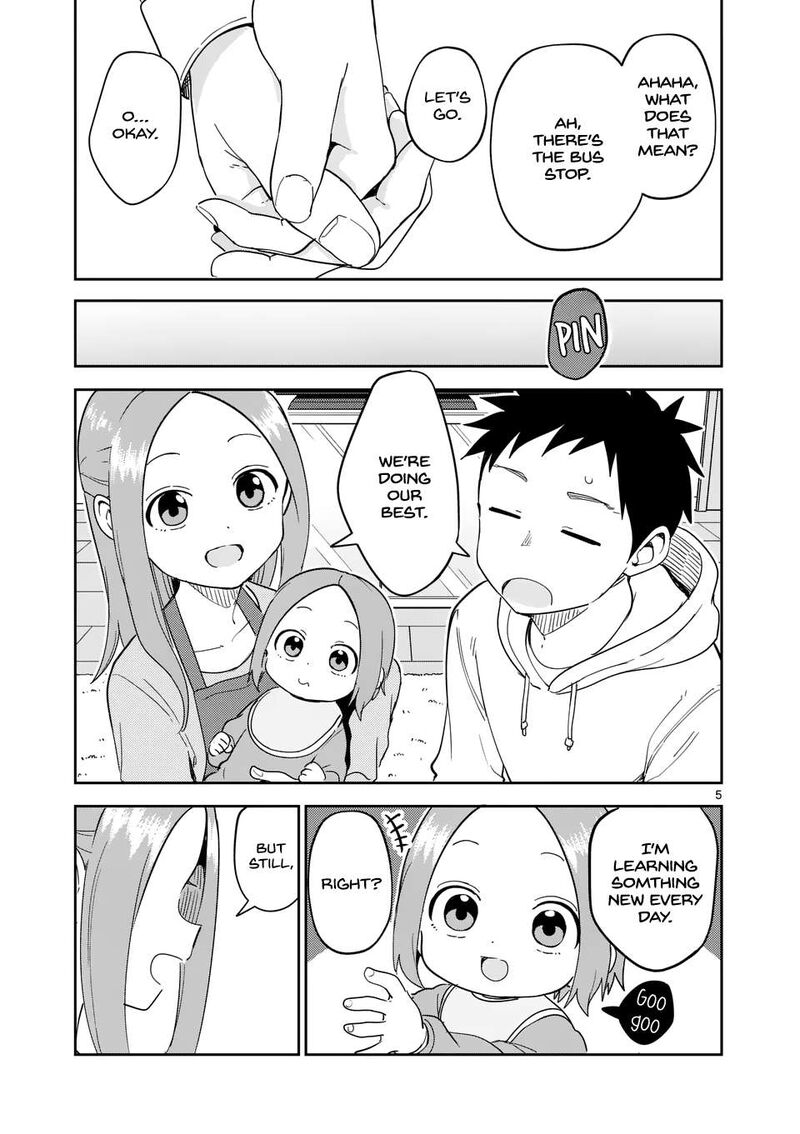 Karakai Jouzu No Moto Takagi San Chapter 312 Page 5