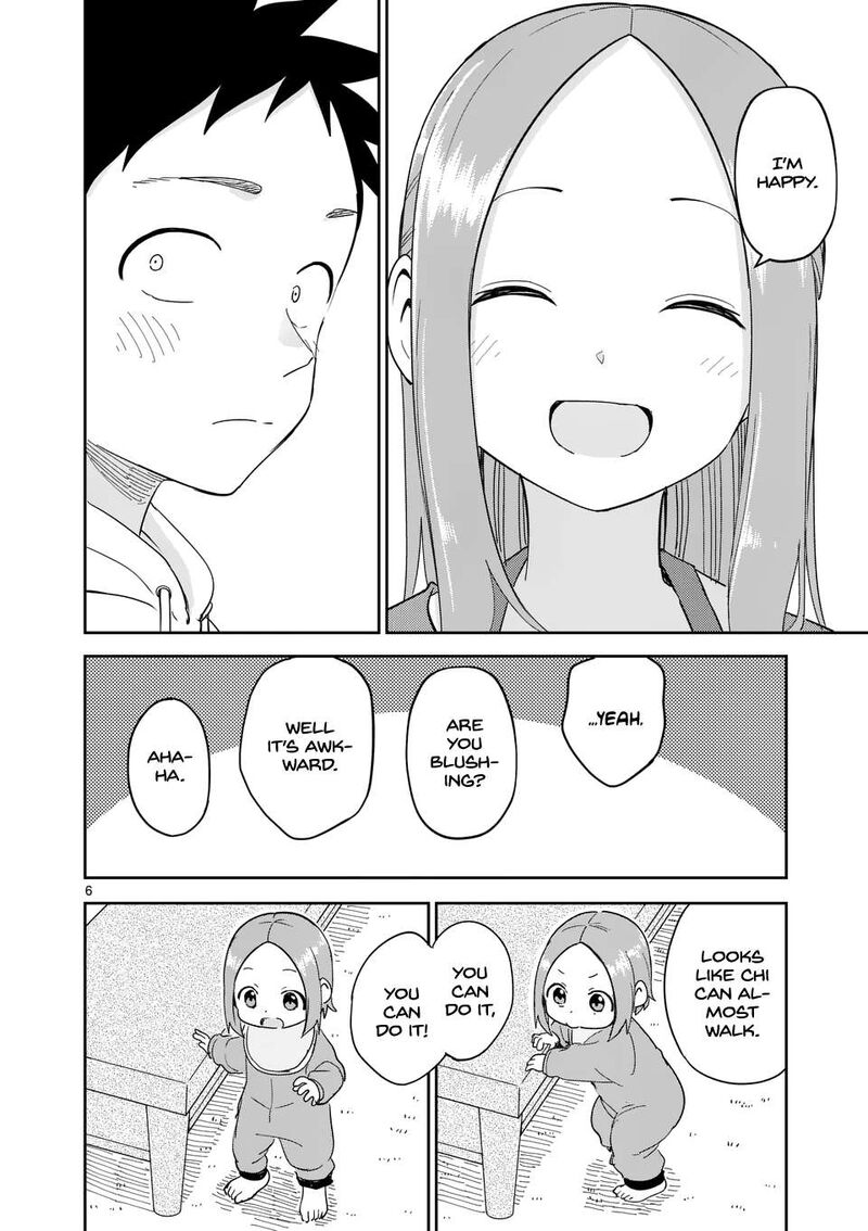 Karakai Jouzu No Moto Takagi San Chapter 312 Page 6
