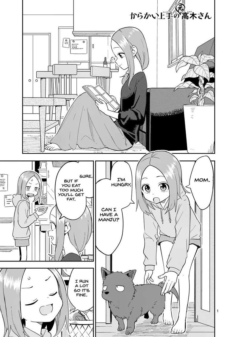 Karakai Jouzu No Moto Takagi San Chapter 313 Page 1