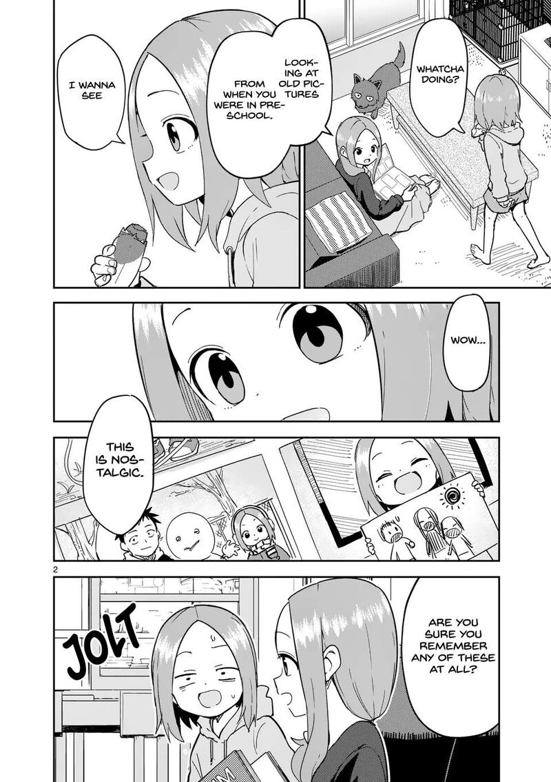 Karakai Jouzu No Moto Takagi San Chapter 313 Page 2
